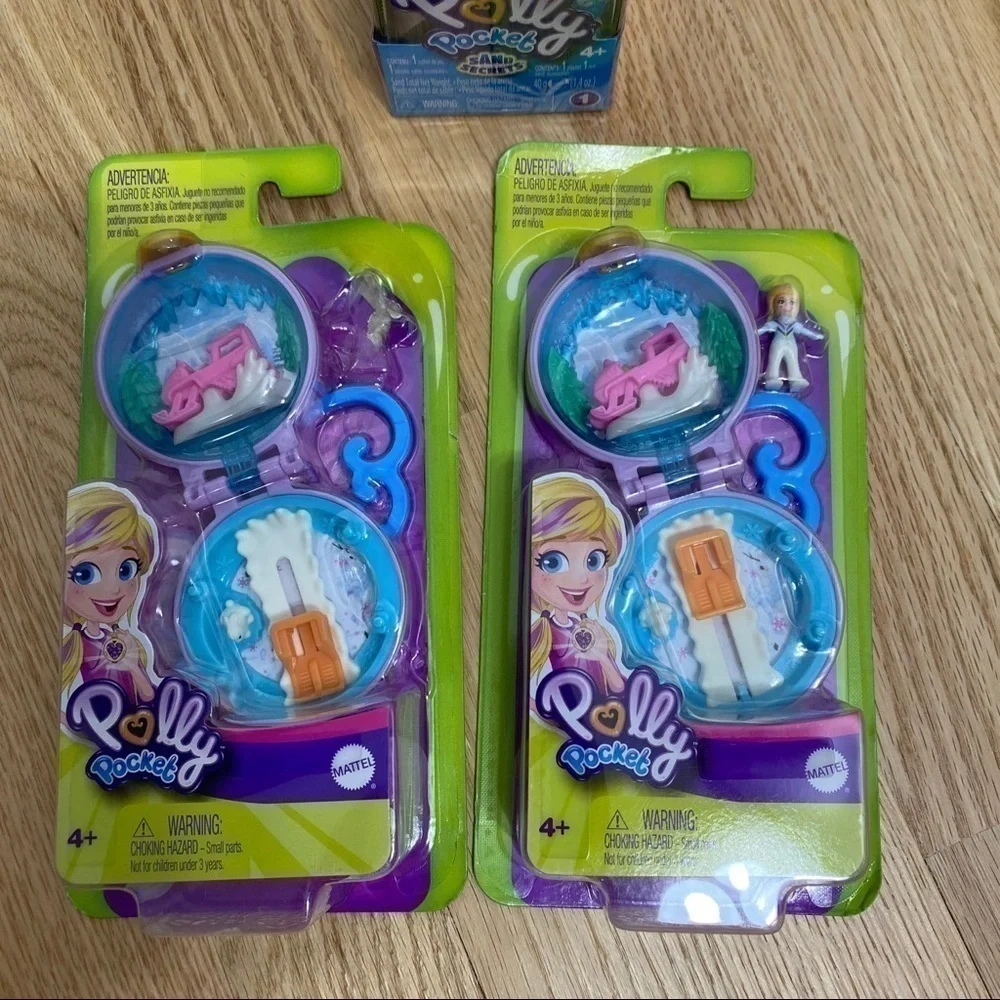 Polly Pocket Playset Bundle NWT Sand Secrets